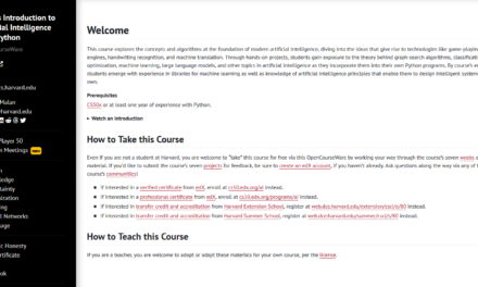 CS50’s Intro to Artificial Intelligence