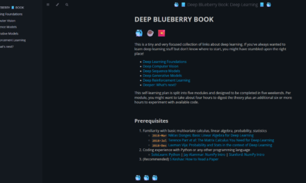 Deep Blueberry Book Online: Deep Learning