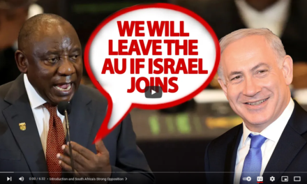 South Africa Almost Leaving the AU Because of Israel’s Entry